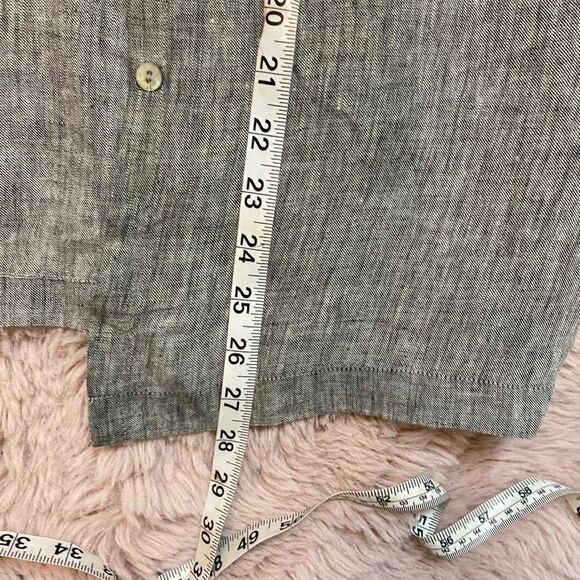 Marsh Landing Gray Button Down Shirt - Picture 10 of 11